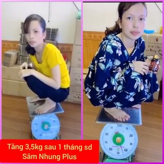 Sâm Nhung Plus tăng cân lọ 60 viên