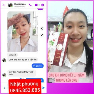 Sâm Nhung Plus tăng cân lọ 60 viên