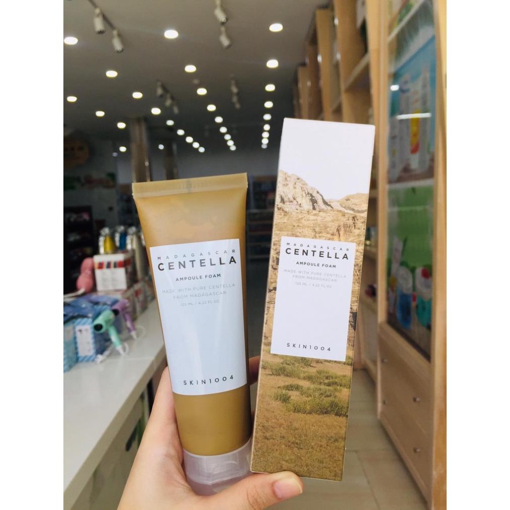 Sữa Rửa Mặt Rau Má Skin1004 Madagascar Centella Ampoule Foam 125ml - LA COSMETIC