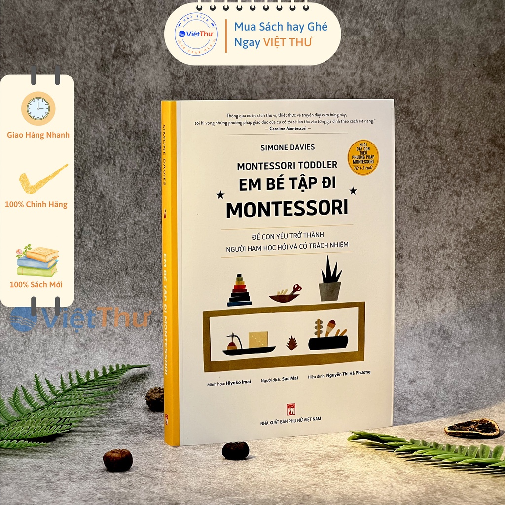 Sách - Em Bé Tập Đi - Montessori