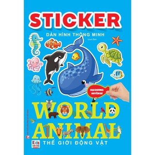 Sách - Sticker dán hình thông minh - Đại Dương Huyền Bí