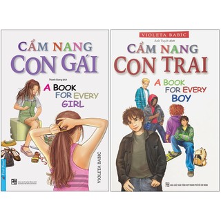Sách - Combo 2 Cuốn Cẩm Nang Con Trai + Cẩm Nang Con Gái (FN)