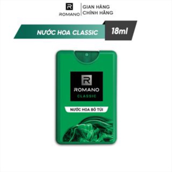 Combo nước hoa Romano hương Classic 50ml và 18ml