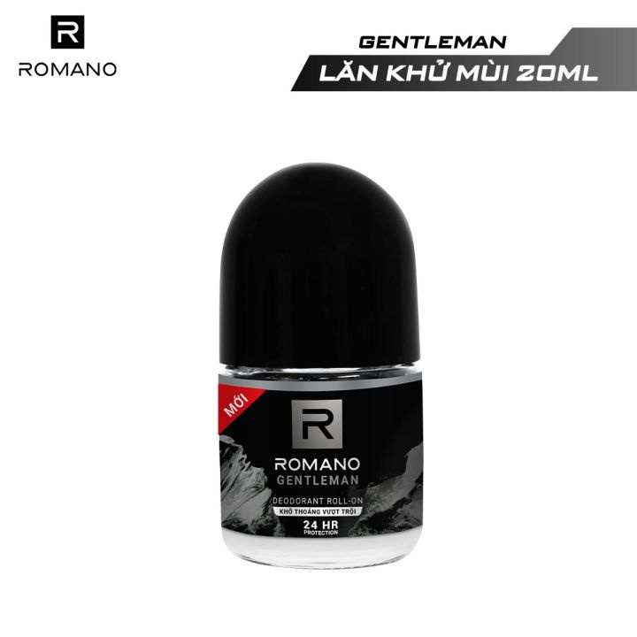 [HB GIFT] Lăn khử mùi Romano Gentleman 25ml (giao mùi ngẫu nhiên)