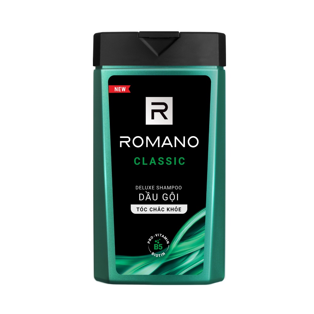 [HB GIFT] Dầu gội hương nước hoa Romano Classic 180g