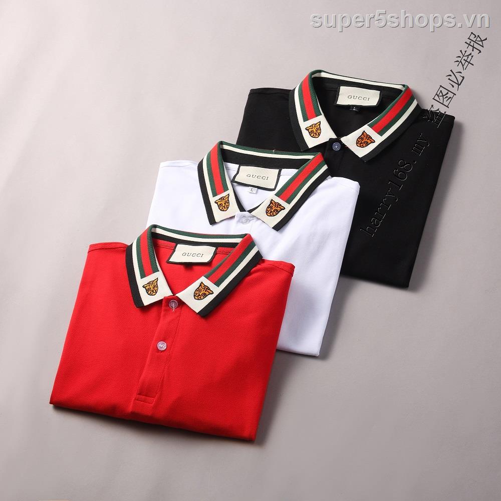 Mới_gucci Áo polo cotton Cho Nam S-XXXL M4032