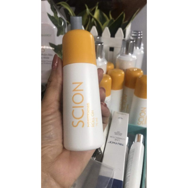 Lăn khử mùi Scion Nuskin 75ml ngăn mùi hôi nách không làm ố quần áo, lăn nách scion làm sáng vùng da dưới cánh tay