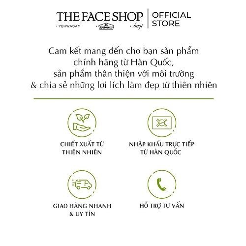 Combo Bảo Vệ Da THE FACE SHOP (Kem chống nắng 50ml,Mặt Nạ Kỳ 120ml,Sữa Rửa Mặt 170ml,Kem Chống Nắng 1.2ml)