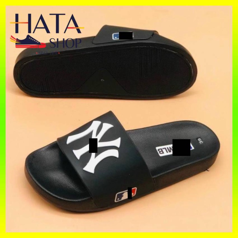 Dép Nam Nữ, Dép Quai Ngang Nam Nữ NY MLB Hot Trend, Dép Sandal - Đế Chống Trơn, Sang, Đẹp. BH 12 Tháng!