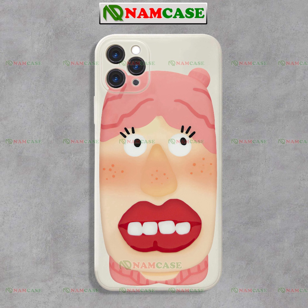Ốp lưng iphone cặp đôi hoạt hình bựa cute ngộ nghĩnh dễ thương đẹo độc lạ ip 6/6s/7/8/X/XS/11/12/13/14 Pro Plus Max