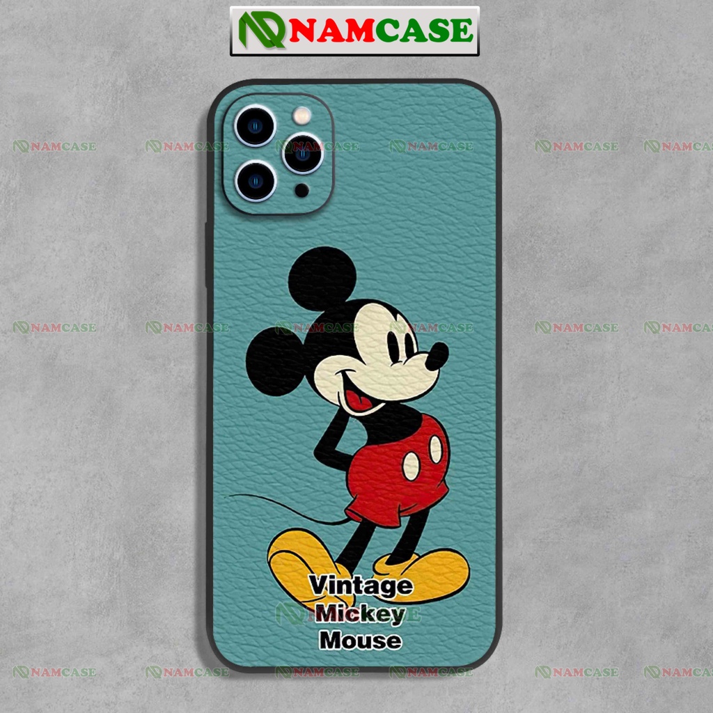 Ốp lưng iphone cặp đôi hoạt hình chuột mickey cute ngộ nghĩnh dễ thương độc lạ ip 6/6s/7/8/X/XS/11/12/13/14 Pro Plus Max