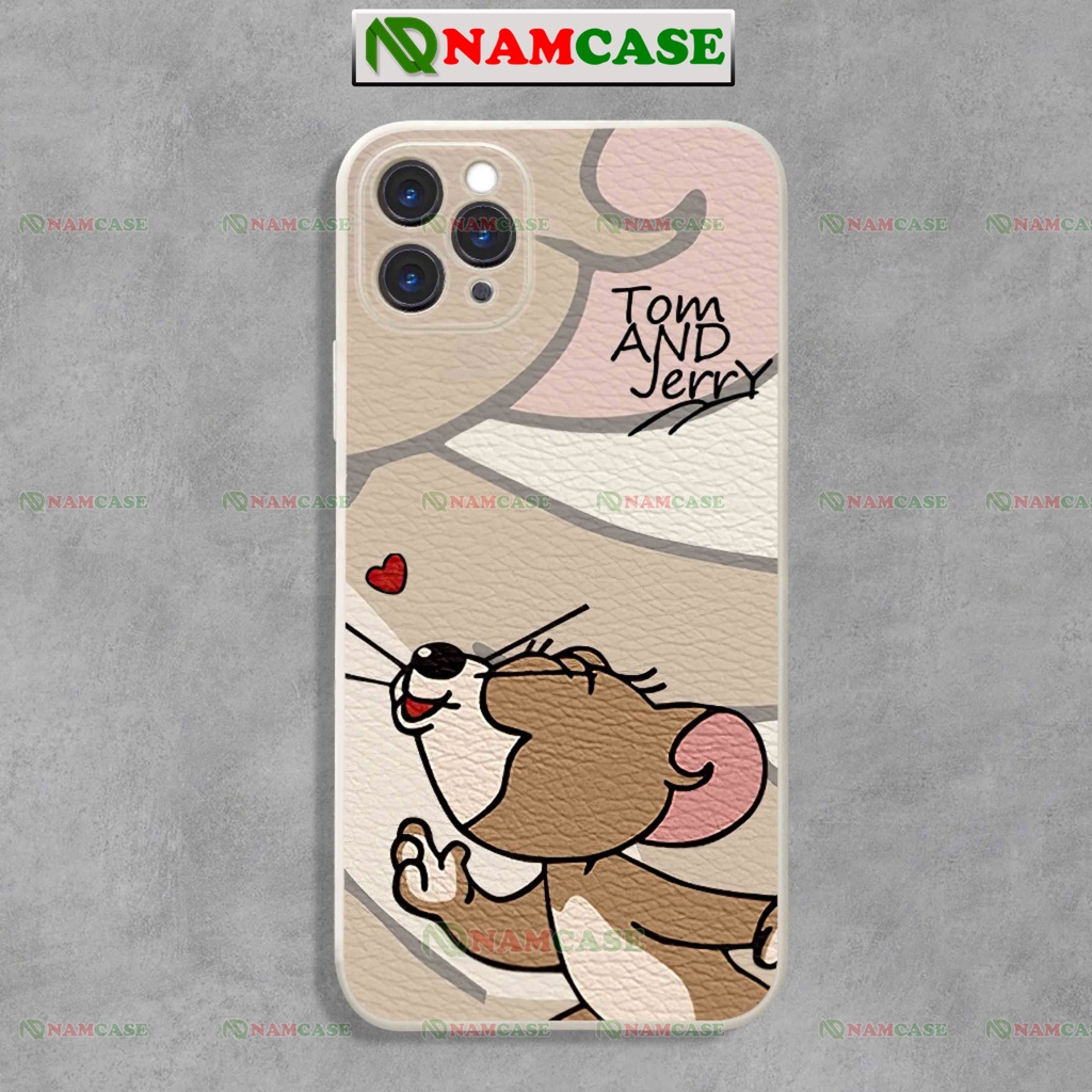 Ốp lưng iphone cặp đôi hoạt hình tom jerry cute ngộ nghĩnh dễ thương đẹp ip 6/6s/7/8/X/XS/11/12/13/14 Pro Plus Max