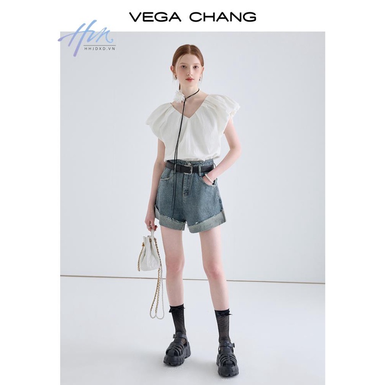 Áo Sơ Mi Tay Ngắn Phồng Thời Trang Mùa Hè 2023 Phong Cách Pháp Mới Cho Nữ