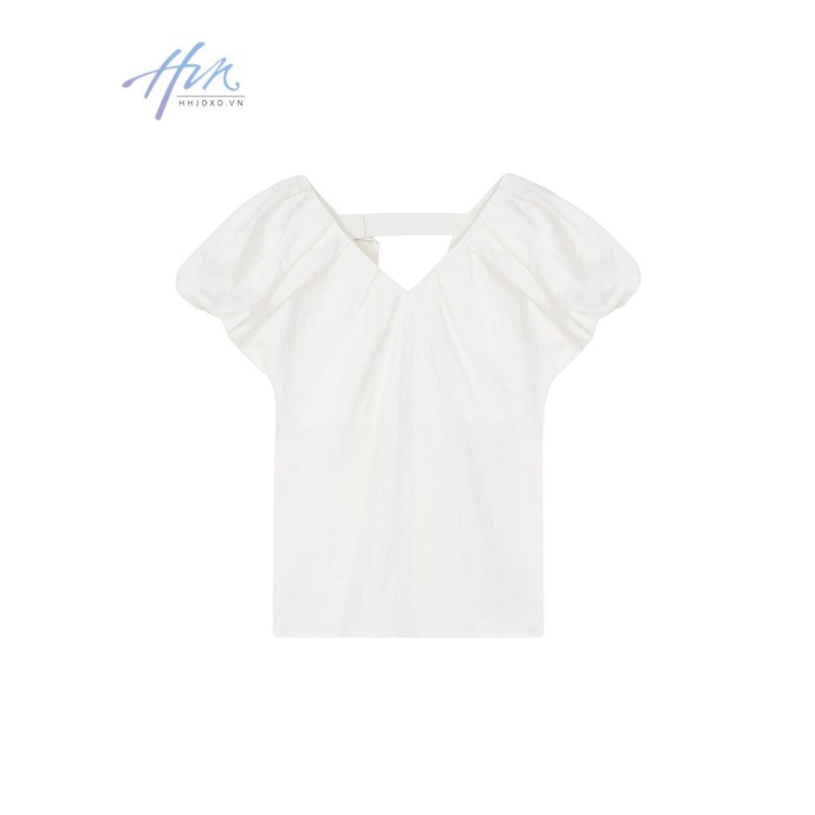 Áo Sơ Mi Tay Ngắn Phồng Thời Trang Mùa Hè 2023 Phong Cách Pháp Mới Cho Nữ