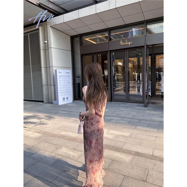 Đầm Dáng Ôm Dài / Ngắn In Họa Tiết Hoa Màu Sắc Xinh Xắn Thời Trang Cho Nữ