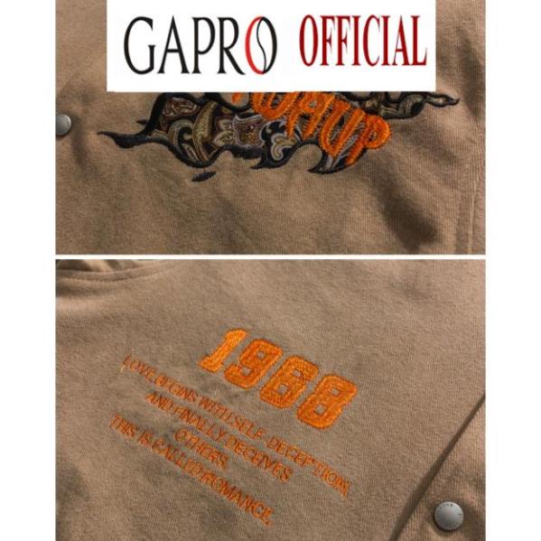 Gapro Fashion Áo khoác dù, áo gió 2 lớp in họa tiết STIWAUP phong cách HÀN QUỐC mặc cực chất sale