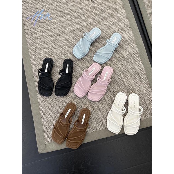 Sandal Đế Thấp Thiết Kế Mới Thời Trang Mùa Hè 2023