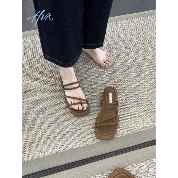 Sandal Đế Thấp Thiết Kế Mới Thời Trang Mùa Hè 2023