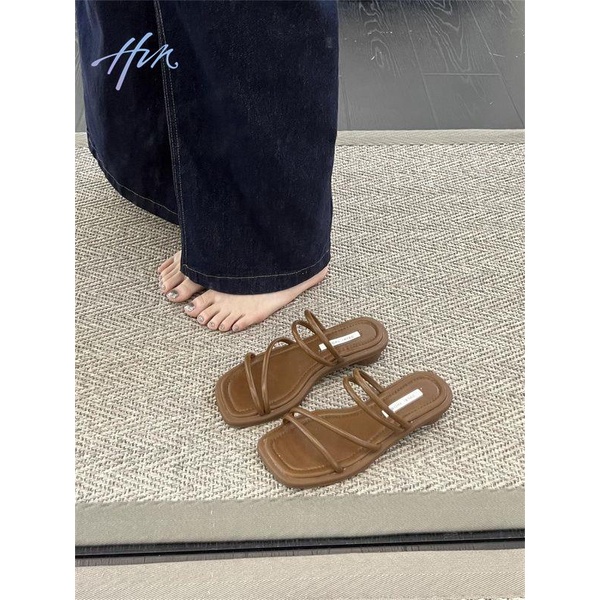 Sandal Đế Thấp Thiết Kế Mới Thời Trang Mùa Hè 2023