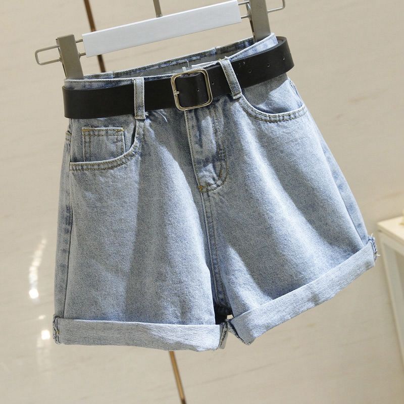 Quần Short Denim Lưng Cao Dáng Rộng Thời Trang Mùa Hè 2020 Mới Cho Nữ