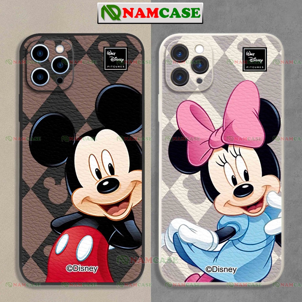 Ốp lưng iphone cặp đôi hoạt hình chuột mickey cute ngộ nghĩnh dễ thương độc lạ ip 6/6s/7/8/X/XS/11/12/13/14 Pro Plus Max