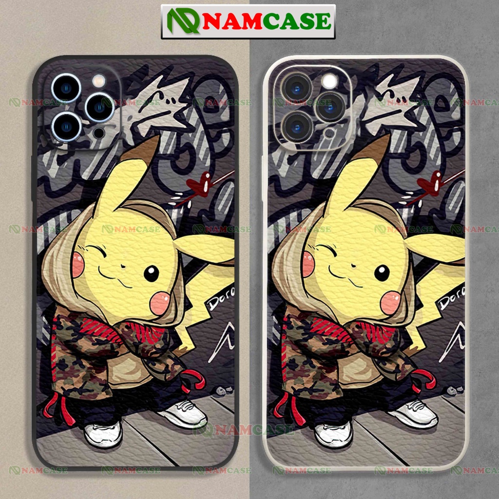 Ốp lưng iphone cặp đôi hoạt hình pikachu cute ngộ nghĩnh dễ thương độc lạ ip 6/6s/7/8/X/XS/11/12/13/14 Pro Plus Max