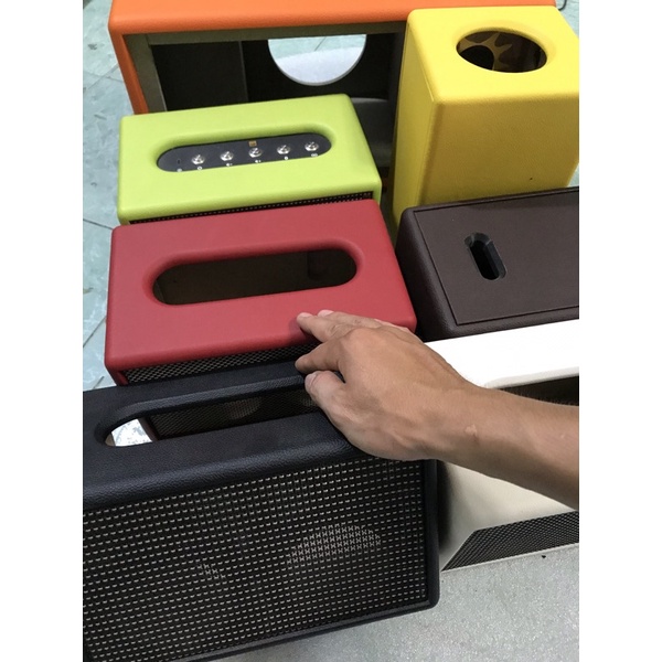 Da bọc box loa
