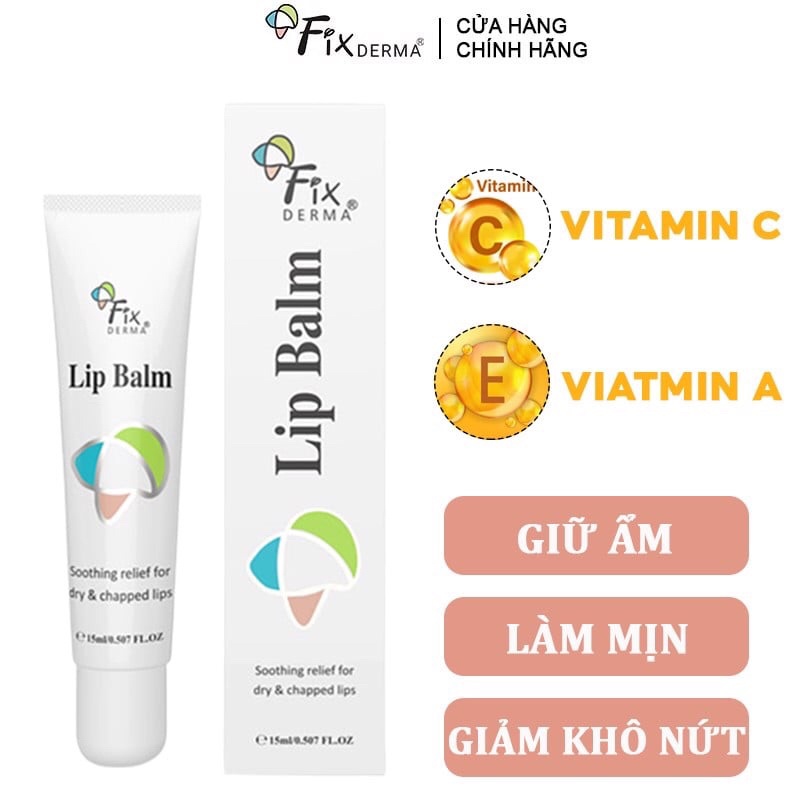 SON DƯỠNG MÔI FIXDERMA LIP BALM 15ml
