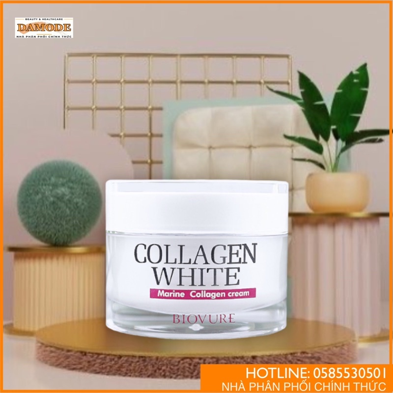 Kem Dưỡng Trắng, Phục Hồi Da Collagen White Nhật Bản
