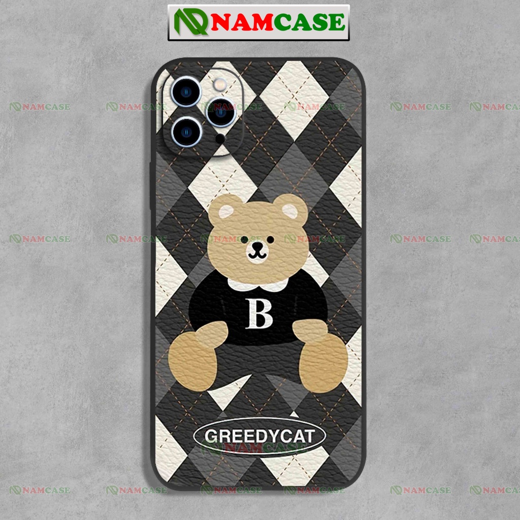 Ốp lưng iphone cặp đôi hoạt hình gấu cute ngộ nghĩnh dễ thương độc lạ ip 6/6s/7/8/X/XS/11/12/13/14 Pro Plus Max