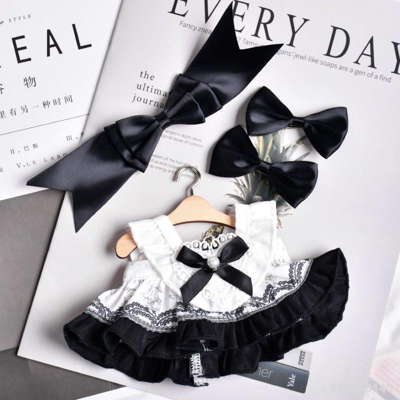 👚Trang phục hầu gái cho búp bê cotton 20cm quần áo không thuộc tính tự làm quần áo búp bê công chúa mới cùng phong cách