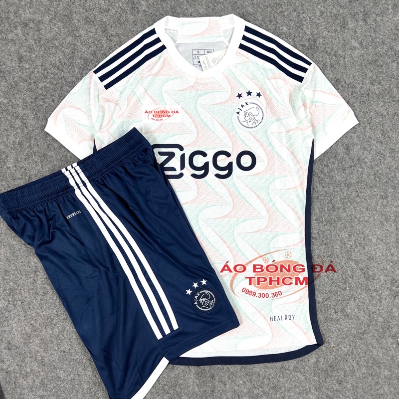 AJAX mùa 23/24 - Áo Bóng Đá bản PLAYER hàng Thái Cao cấp - AJAX Trắng 23/24