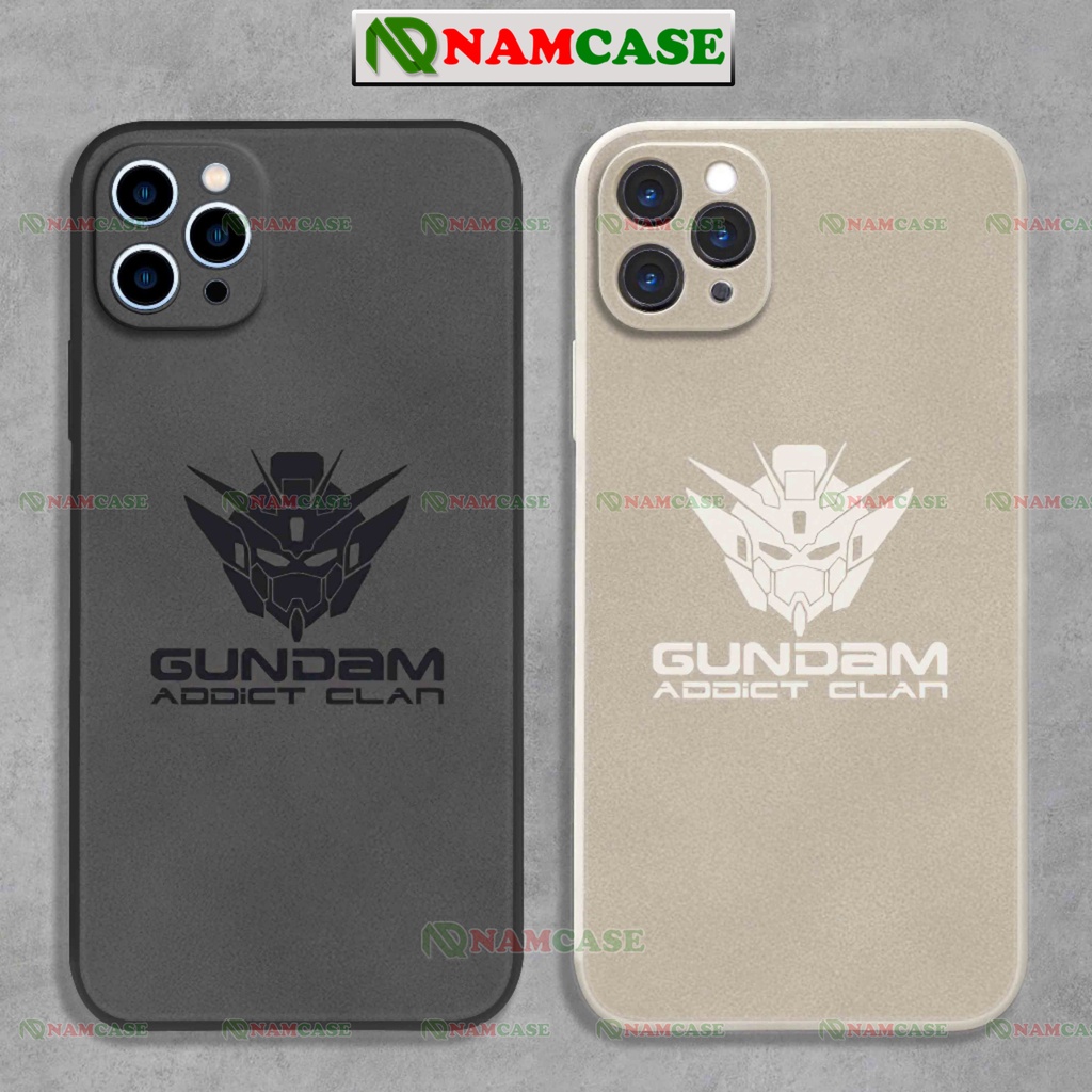 Ốp lưng iphone gundam cạnh viền vuông chống sốc bảo vệ camera silicon mềm dẻo ip 6/6s/7/8/X/XS/11/12/13/14 Pro Plus Max