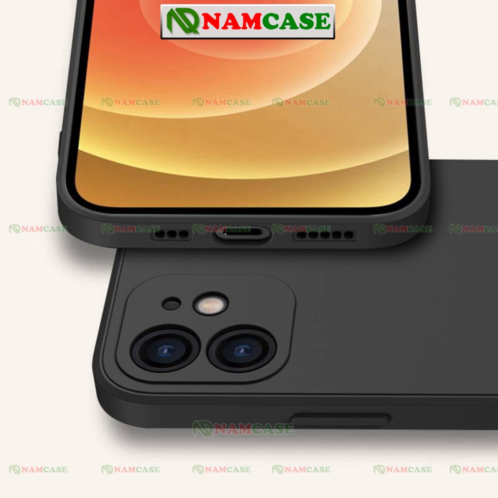 Ốp lưng iphone yankess cạnh viền vuông chống sốc bảo vệ camera silicon mềm dẻo ip 6/6s/7/8/X/XS/11/12/13/14 Pro Plus Max