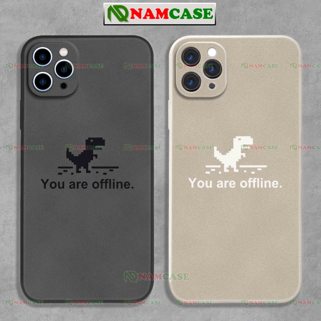 Ốp lưng iphone khủng long cạnh viền vuông chống sốc bảo vệ camera silicon dẻo ip 6/6s/7/8/X/XS/11/12/13/14 Pro Plus Max