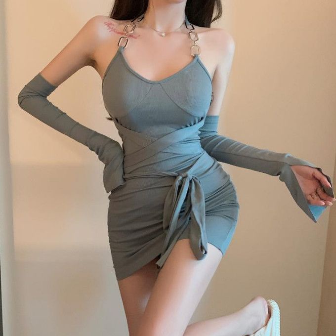 Váy Jiashucheng Ôm Eo Thời Trang Xuân Thu Kiểu Mới Cho Nữ