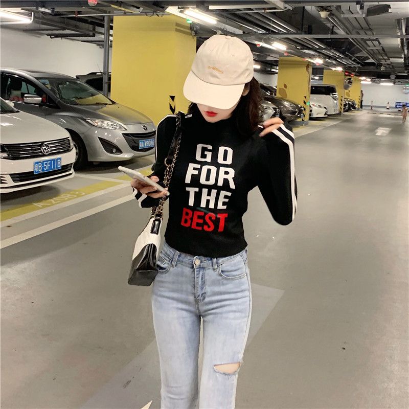 Áo Thun Lửng Tay Dài Phong Cách Trẻ Trung Cá Tính Dành Cho Nữ