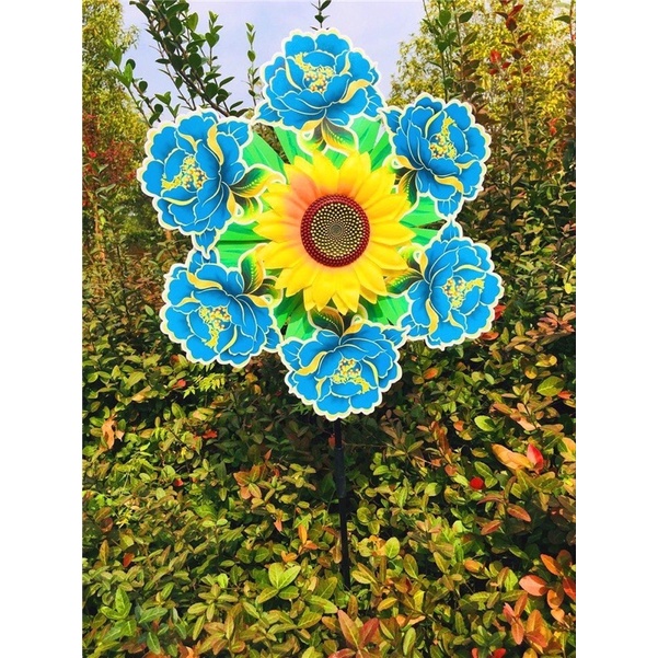 Chong chóng hoa hồng, đường kính 36cm, mẫu như hình