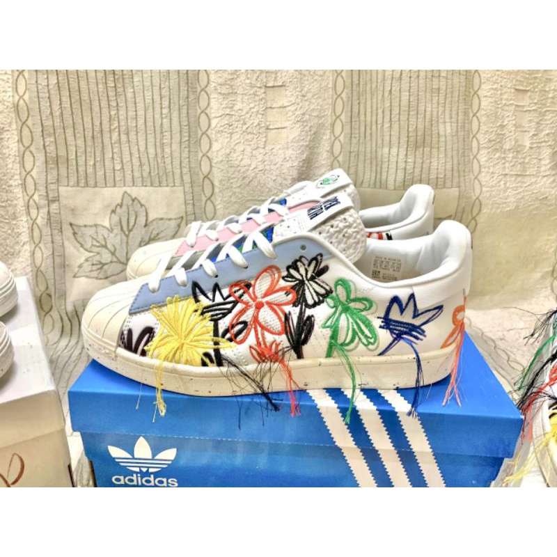 Giày thể thao Adidas Superstar Superearth, Giày adidas sò  NEW FULLBOX + BILL