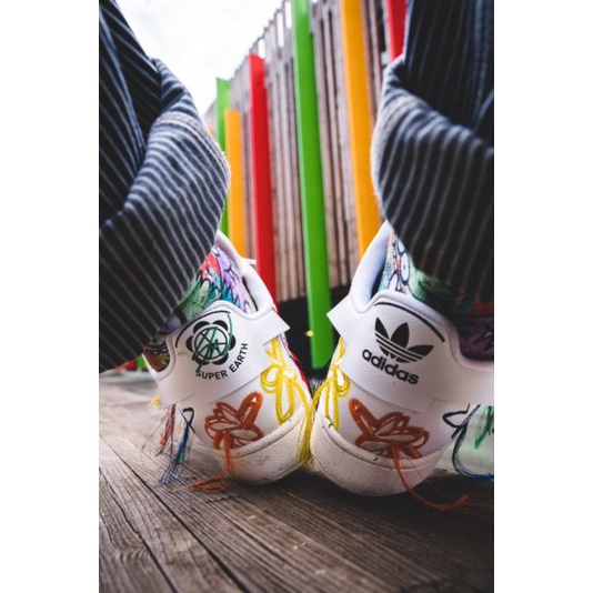 Giày thể thao Adidas Superstar Superearth, Giày adidas sò  NEW FULLBOX + BILL
