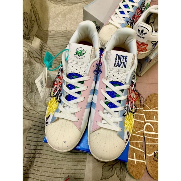 Giày thể thao Adidas Superstar Superearth, Giày adidas sò  NEW FULLBOX + BILL