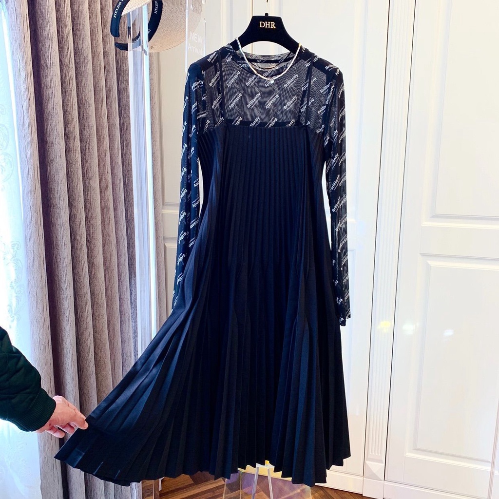 Áo Thun Tay Dài Chống Nắng In Chữ Phong Cách Hàn Quốc Thời Trang Xuân Hè Cho Nữ