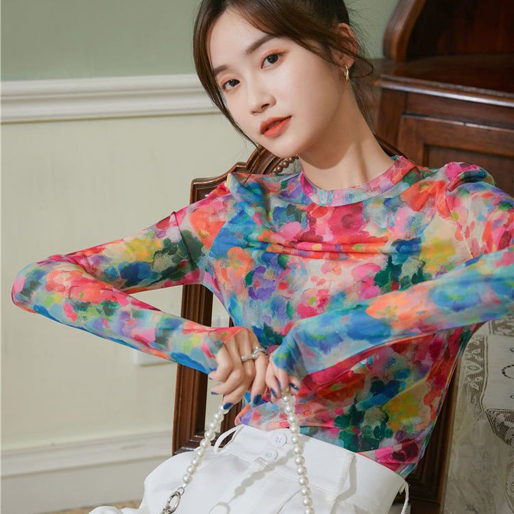 Áo Thun Tay Dài Nhuộm Màu Chống Nắng Phong Cách Thời Trang Xuân Hè Mới Cho Nữ