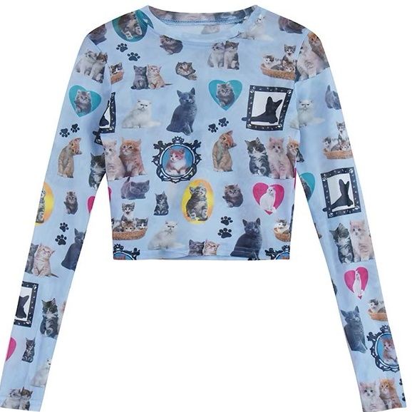 Jiashucheng Áo Thun Tay Dài Chống Nắng Nhìn Xuyên Thấu In Họa Tiết Động Vật Phong Cách Mới Xuân Hè Cho Nữ