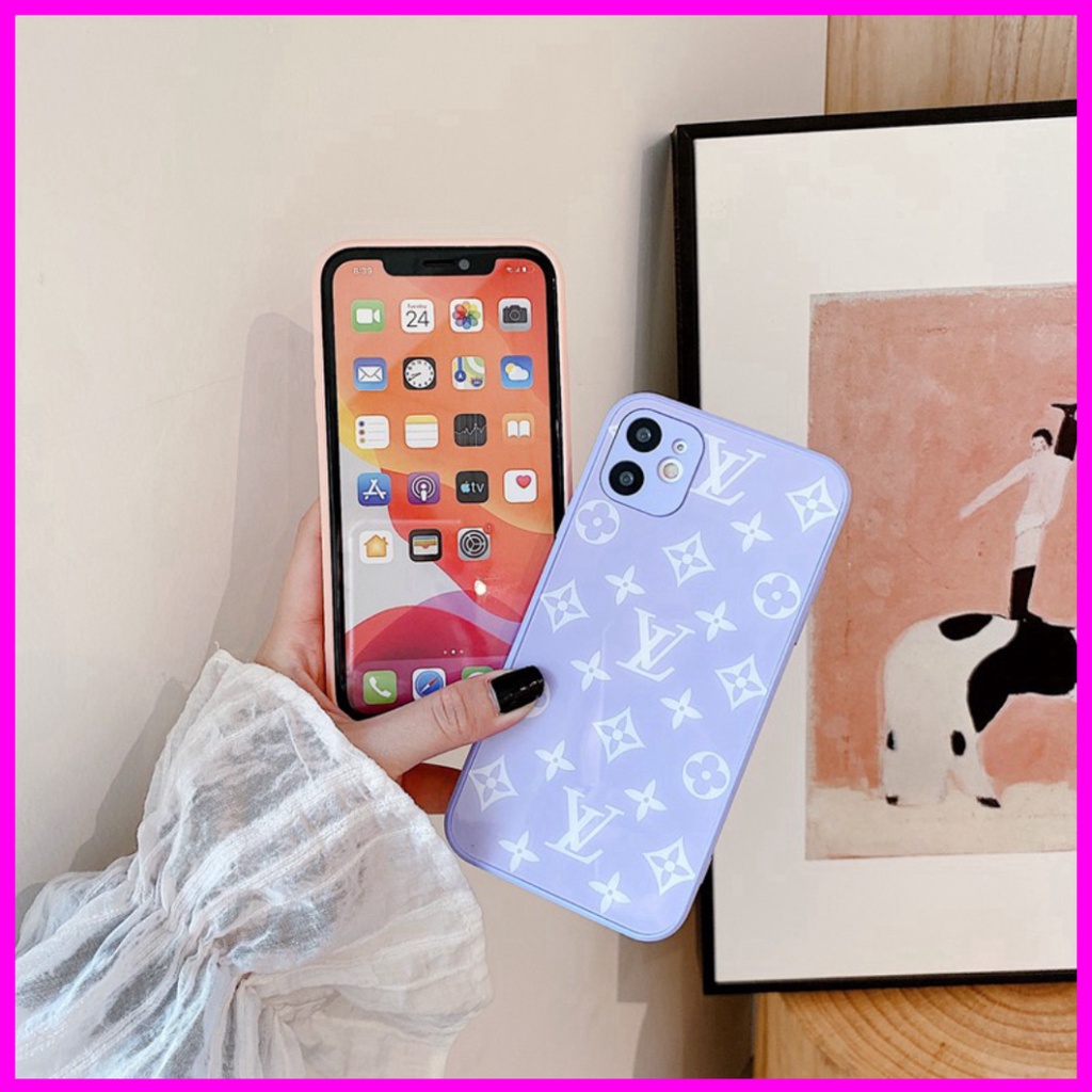 Ốp lưng IPhone cạnh vuông louis vuitton BVC 6/6plus/6s/6splus/7/7plus/8/8plus/x/xr/xs/11/12/13/14/pro/max/plus/pro BVC50