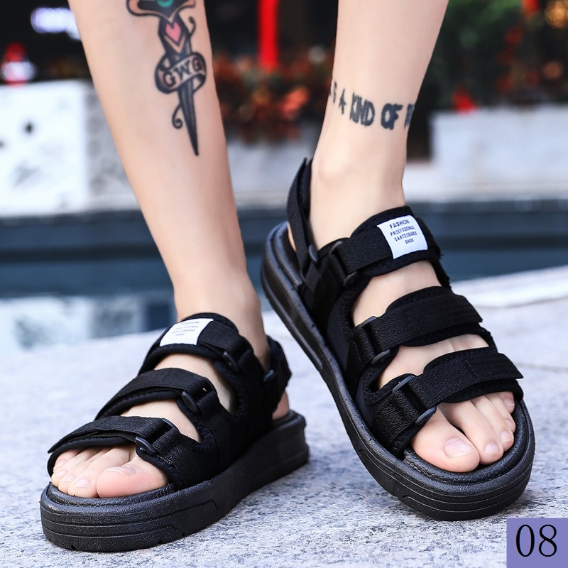 Sandal Mùa Hè Phong Cách Hàn Quốc Mới Size Lớn 48 47 46 45 Chống Trượt Cho Nam