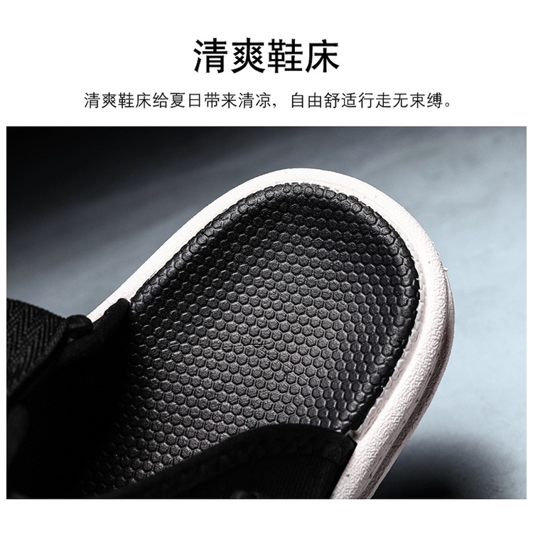 Sandal Mùa Hè Phong Cách Hàn Quốc Mới Size Lớn 48 47 46 45 Chống Trượt Cho Nam