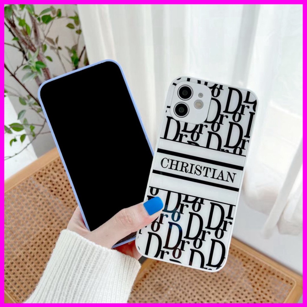 Ốp lưng IPhone cạnh vuông💕 Dior BVC 6/6plus/6s/6splus/7/7plus/8/8plus/x/xr/xs/11/12/13/14/pro/max/plus/promax BVC293