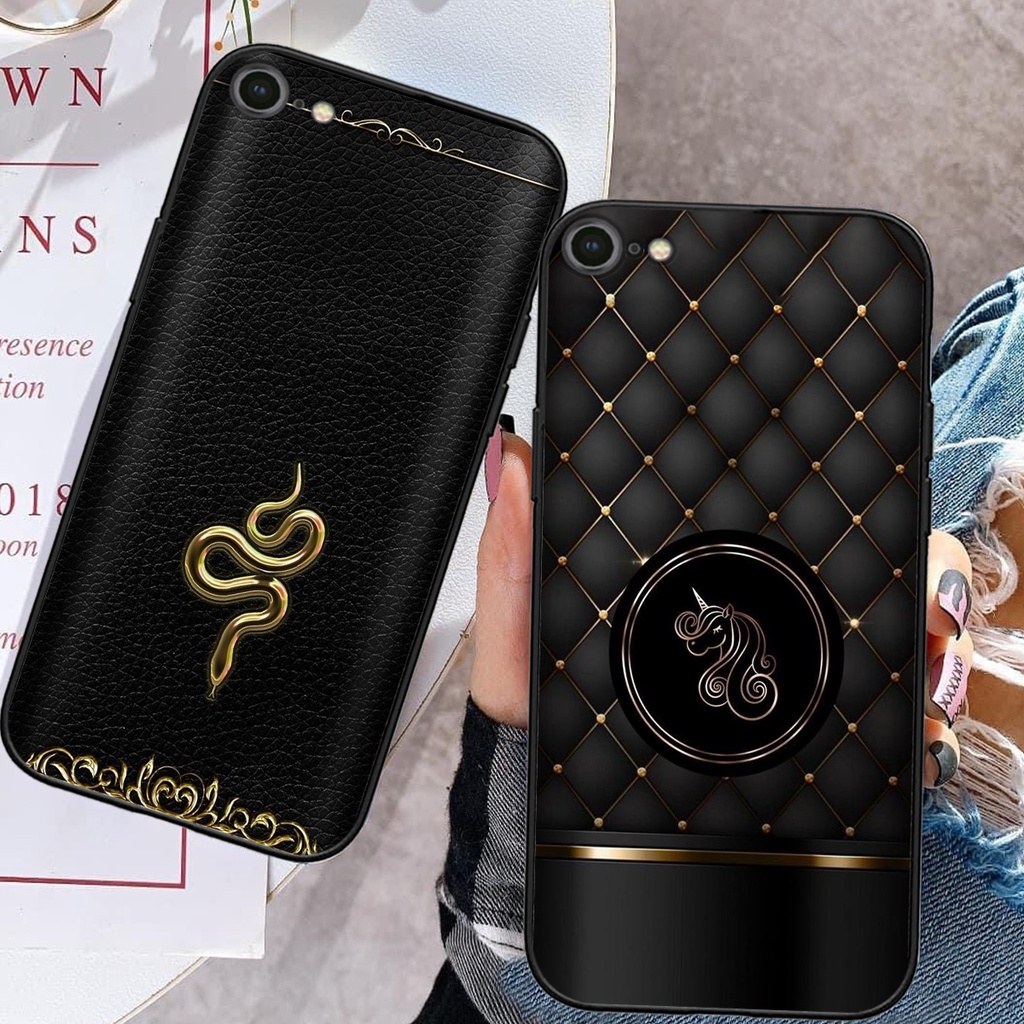 Ốp Iphone 6,6S,6 Plus,6S Plus,7,8,7Plus,8Plus In hình gi.ả da sang trọng cá tính