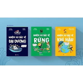 Sách - Combo 3 cuốn: Nhiệm vụ bảo vệ rừng + đại dương + khí hậu